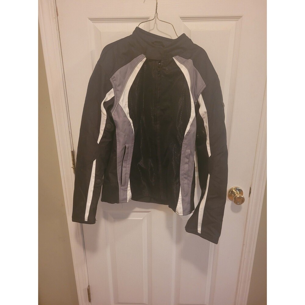 BILT BLM 2 Women's Black/Gray Motorcycle Biker Jacket